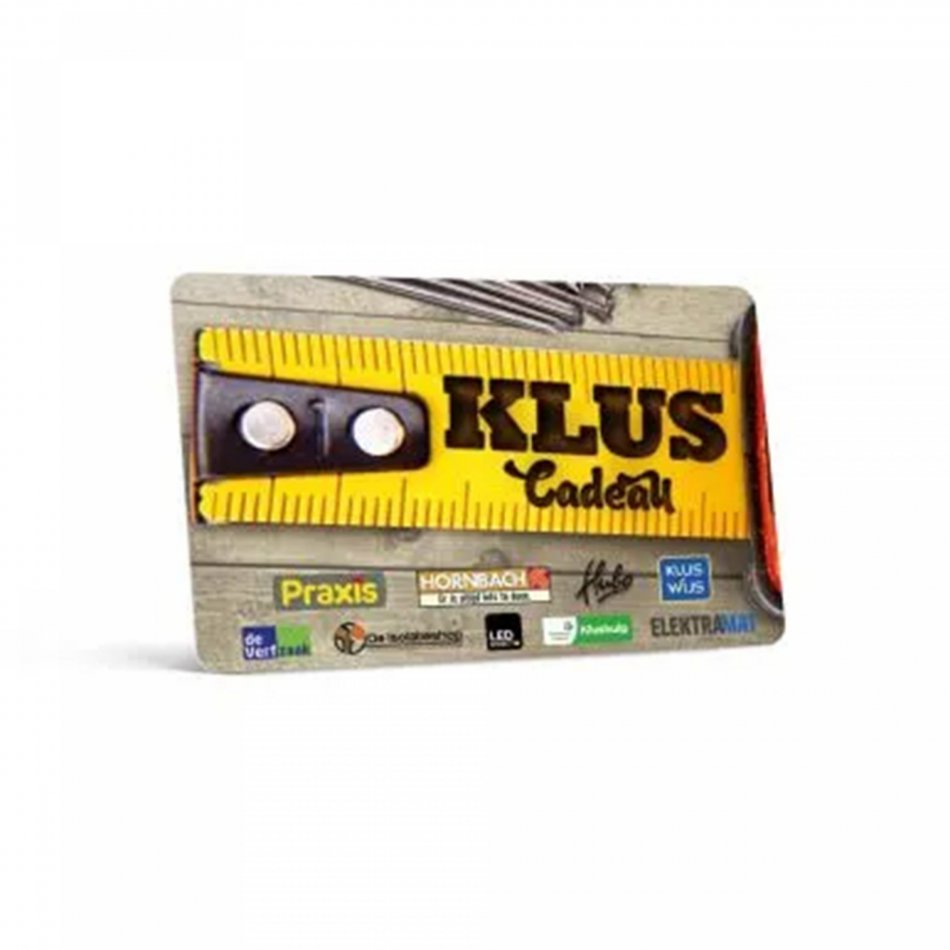 Kluscadeau 5 euro