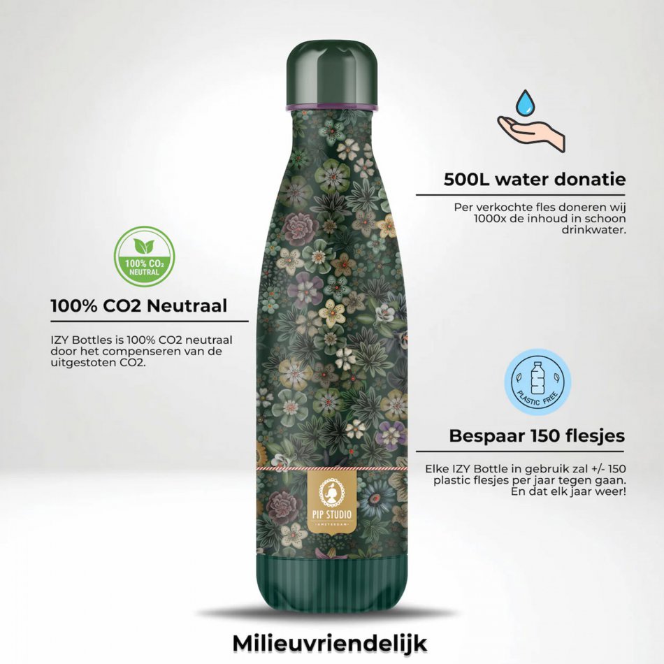 Pip Studio - Tutti i Fiore (green) - 500ML