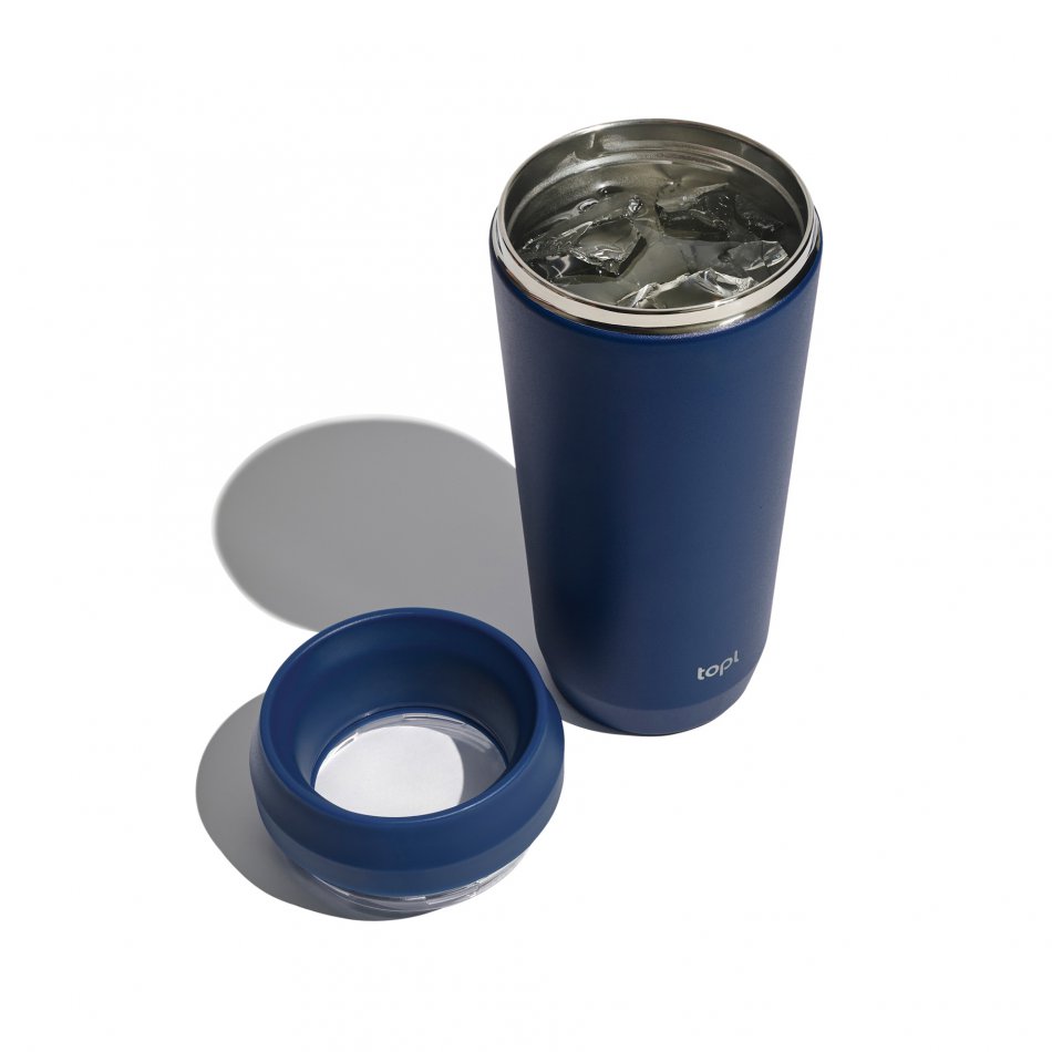 Topl Recycled RVS To Go beker 354ml