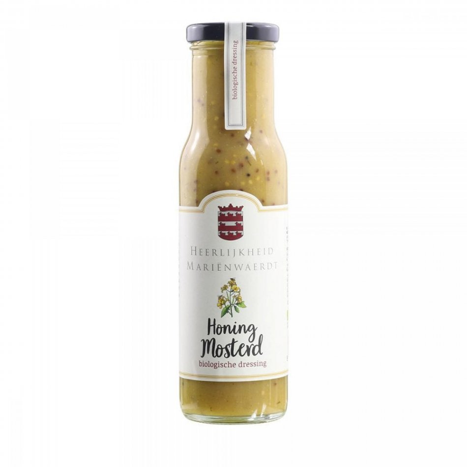 Biologische dressing – Honing mosterd