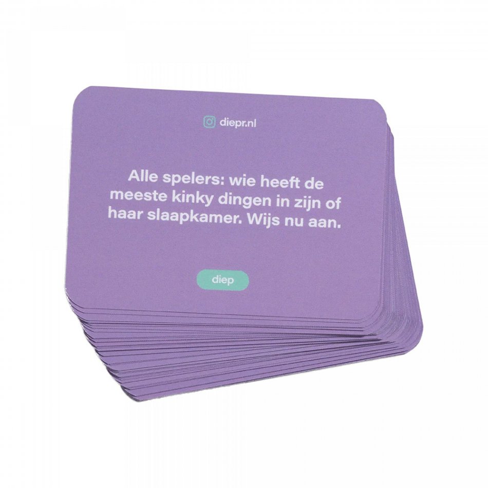 Diep'r Dirty Talk 18+ editie NIEUW